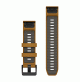 QuickFit 22 Watch Bands, Autumn/Pebble Gray Silicone - 010-13392-03 - Garmin